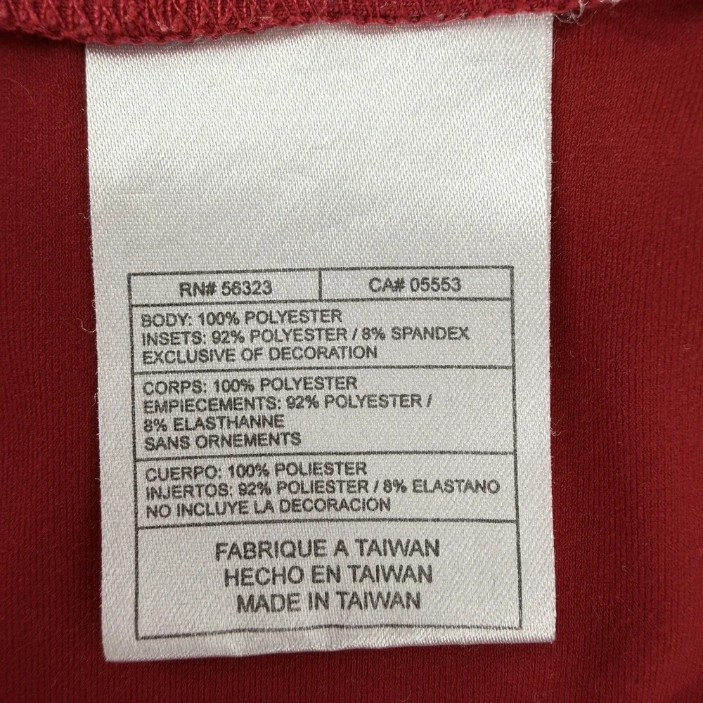 Nike Golf 1/4 Zip Pullover Men XL Dark Red‎ Dri Fit Long Sleeve Performance